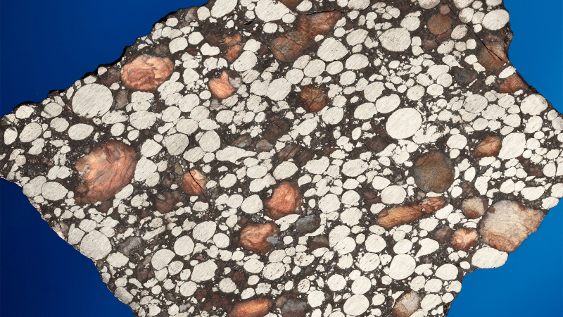 Illustration for article titled 30 Starry Wonders Hiding Inside of Dull Meteorites